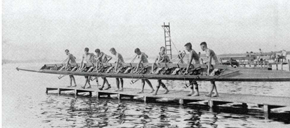 Old School Photo 01 Wisconsin Rowing Team